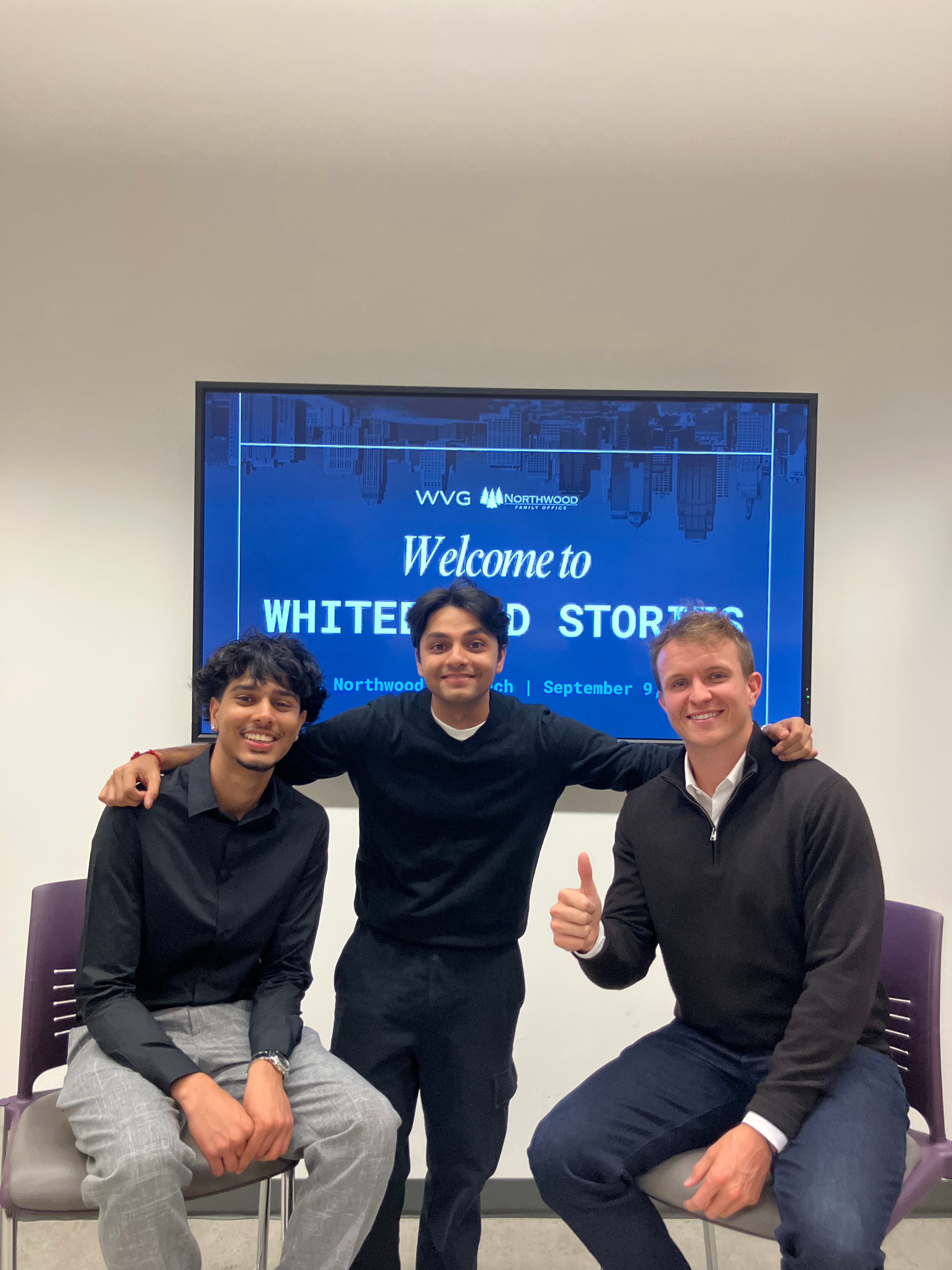 WVG team working with founders